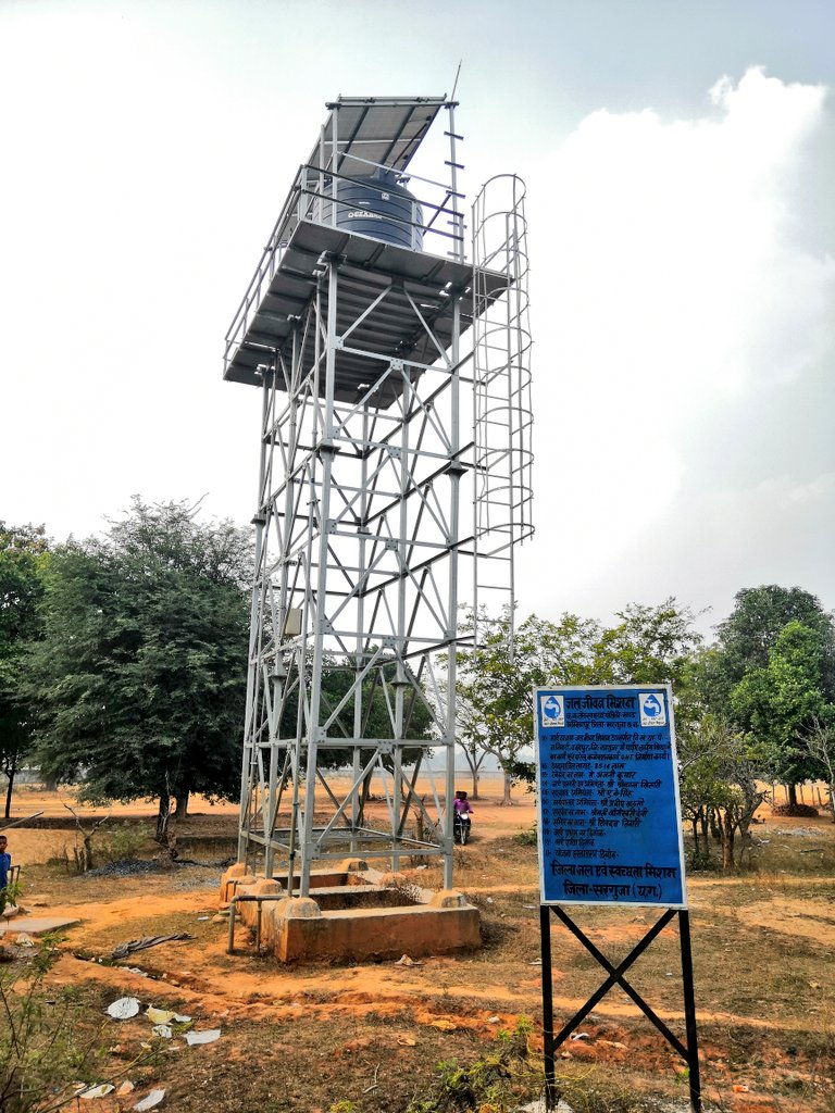 Empowering communities with clean water! Solar structure play a crucial role in Jal Jeevan Mission, ensuring sustainable access to safe drinking water. #SolarPower #JalJeevanMission #CleanWaterForAll 🌞💧