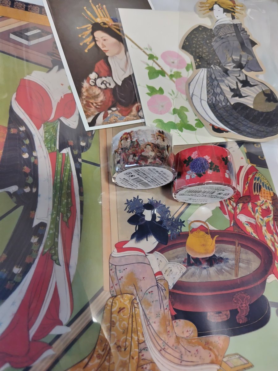 「念願だった大吉原展に行ってきました!吉原の成り立ちから風俗の移り変わり、絢爛たる」|猫月ユキ＊お仕事募集中のイラスト