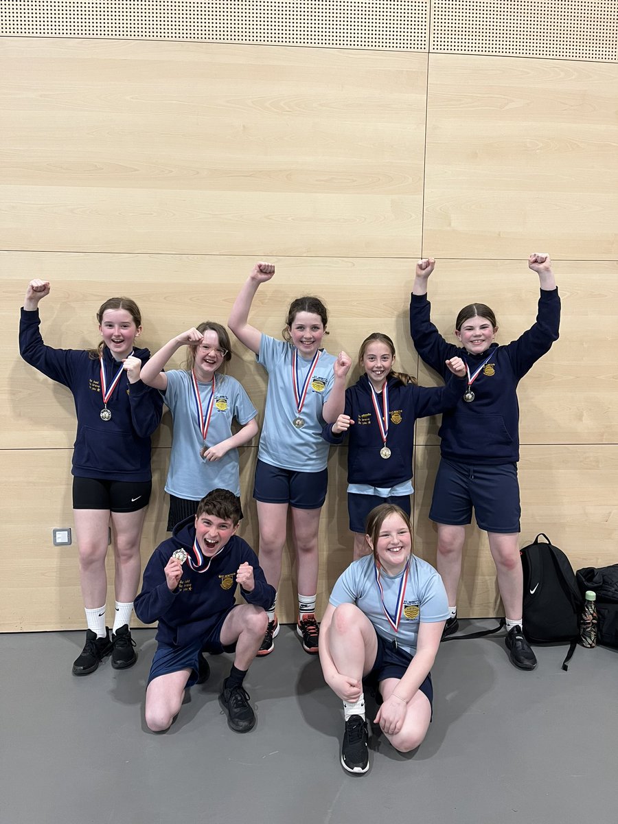 St_Benets's tweet photo. Our brilliant year 6 netball team recieved second place in the Sunderland league last night and have qualified to represent Sunderland in the Tyne and Wear finals in June. Well done to them all 👏🏼 https://t.co/c2mmPqQ1I9
