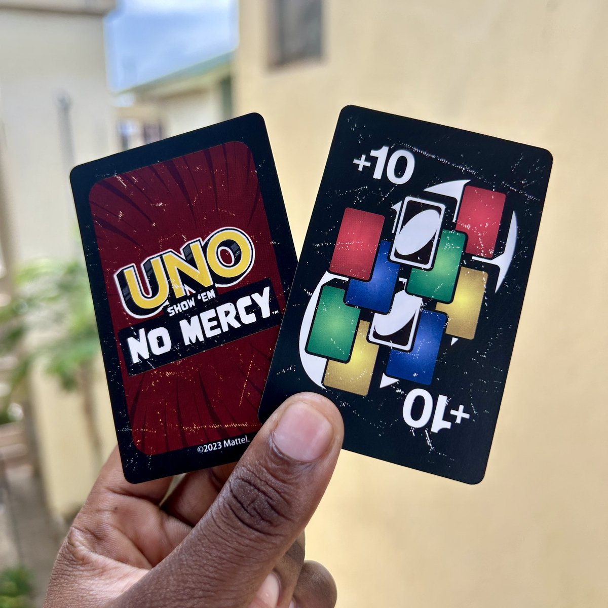 Okay then 🙈 UNO SHOW ‘EM NO MERCY; A thread of wild cards and rules