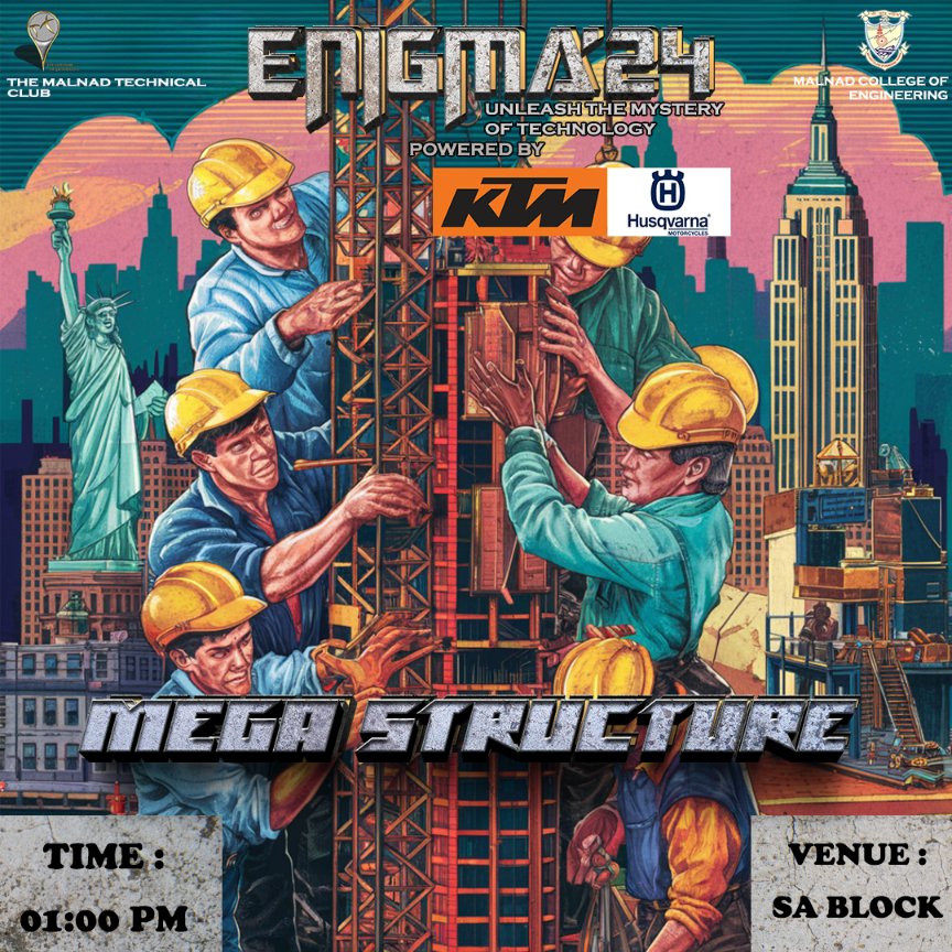 Get ready to stack and build at Megastructure! It's all about fun, creativity, and construction, where every build tells a tale. Let your creativity soar and your imagination run wild!