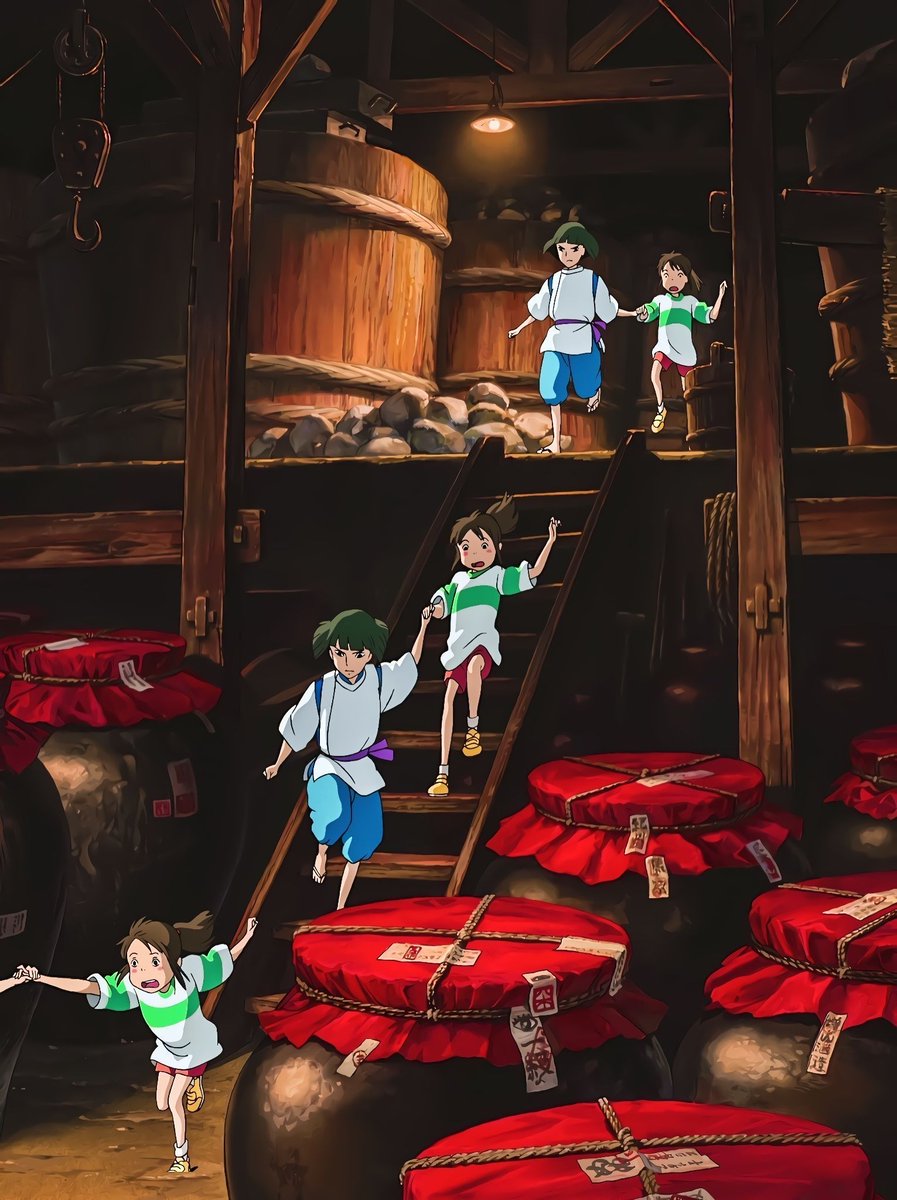 anime_'s tweet photo. Chihiro and Haku ❤️ https://t.co/ue75vAjHv1
