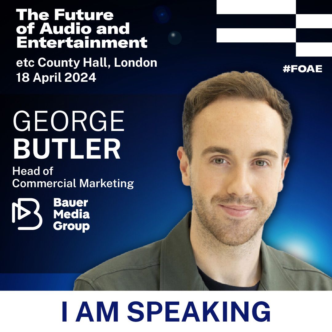 Radio has been entertaining and informing the UK for over 100 years, yet still reaches bigger audience than ever before. Bauer’s Jenna Voyce and @georgecbutler will be discussing the Audioverse and how we can learn from the platform that’s lasted the test of time. 🔊#FOAE