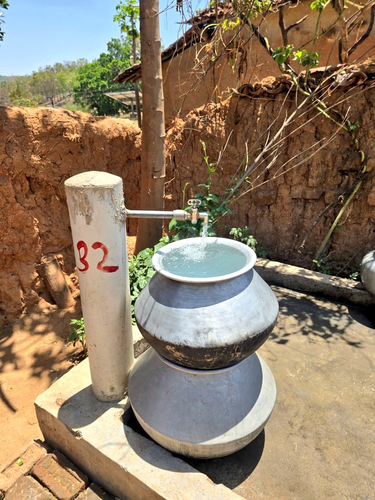 Quenching thirst, one tap at a time. 💧 Under the Jal Jeevan Mission, access to clean drinking water is becoming a reality for all. #JalJeevanMission #CleanWaterForAll
#JalJeevanMission
#HarGharJal