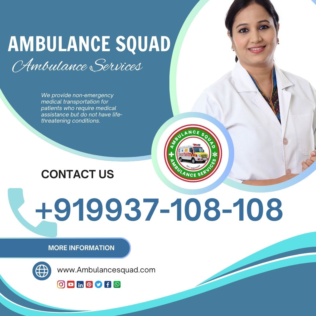 Are you Looking for an affordable ambulance service in Hyderabad? We are a top provider, offering patient pick-up and drop-off to city hospitals at a reasonable cost. 🚑 🚑 Call Us +91 9937-108-108 #Ambulancesquad #ambulance #ambulancecare #emt #Hyderabad #Apollo #Yashoda