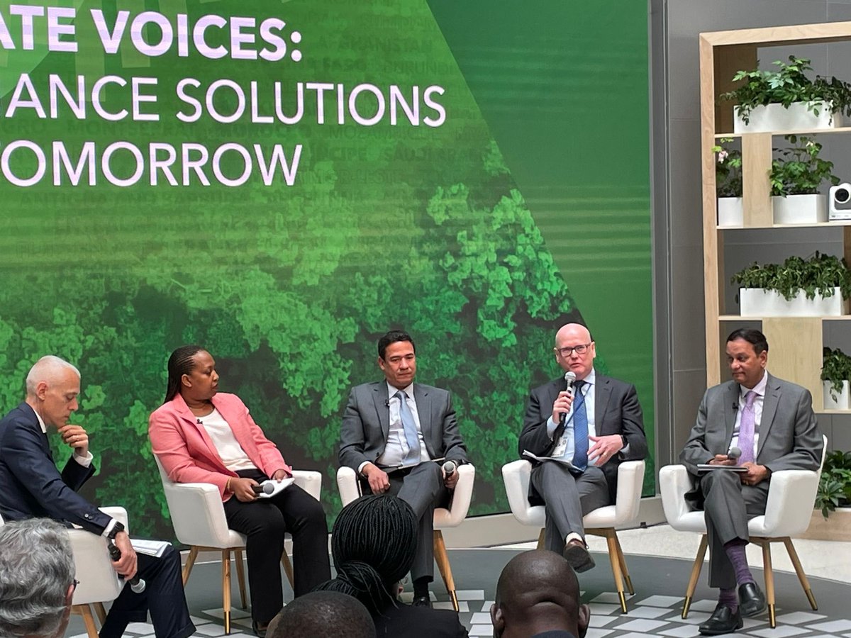 We work with #MDBs to scale up #ClimateFinance. For example, with @IMFnews, we leverage resources of the Resilience and Sustainability Facility to catalyse climate financing in low-income and climate vulnerable countries. — VP @OstrosThomas, Climate Voices event, #SpringMeetings