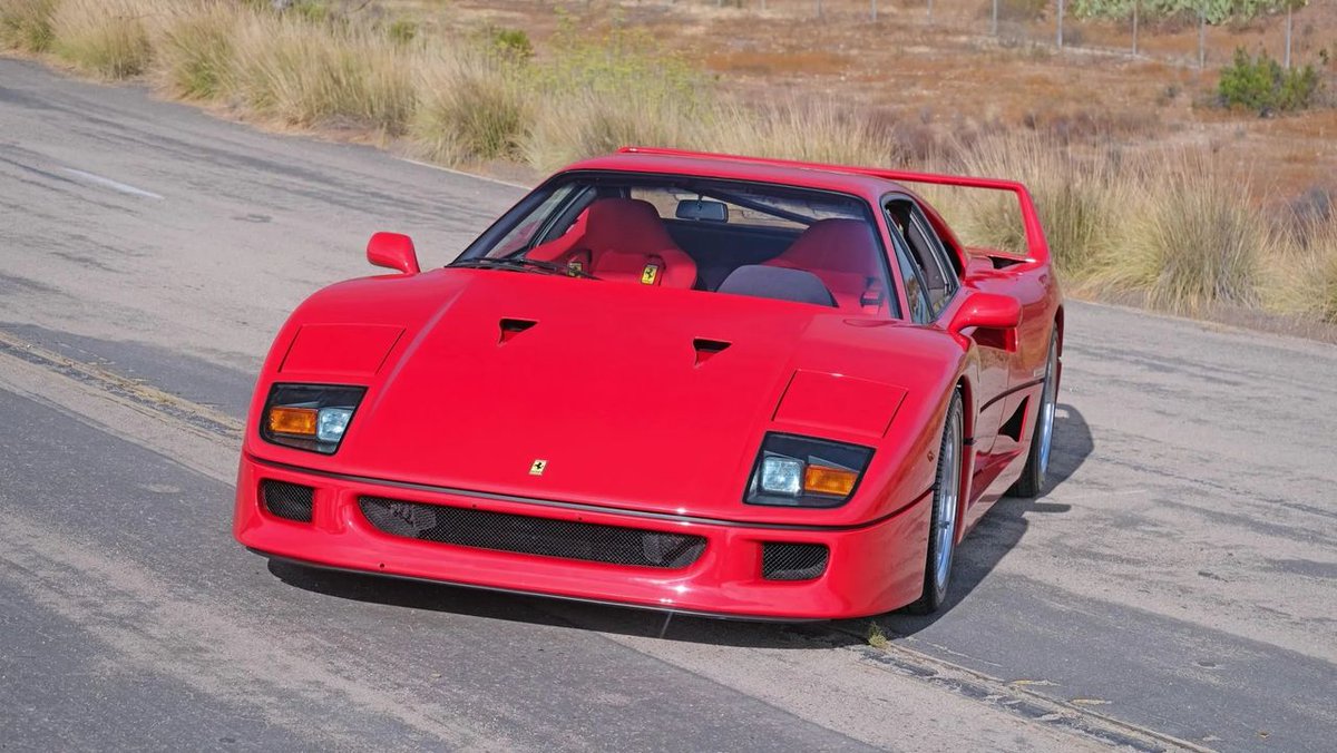 Ferrari F40 
#ferrari #f40 #ferrarif40 #supercar #supercarshow #supercarsdaily #oldcar #classics #classiccars #legendary #LegendsOnly #culte #ferrariclub #ferrarifans #ferrarilovers #ferrarilife #ferrarilove
Ferrari