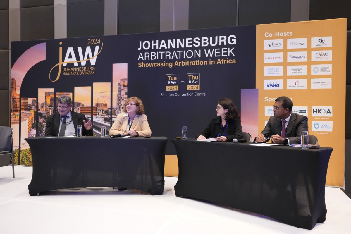 Susan Breytenbach, EY Forensics Partner, joined an esteemed panel discussion on the topic of ‘Chartered Accountant: Expert in Dispute or Arbitrator’ at the Johannesburg Arbitration Week held from 9-11 April 2024.