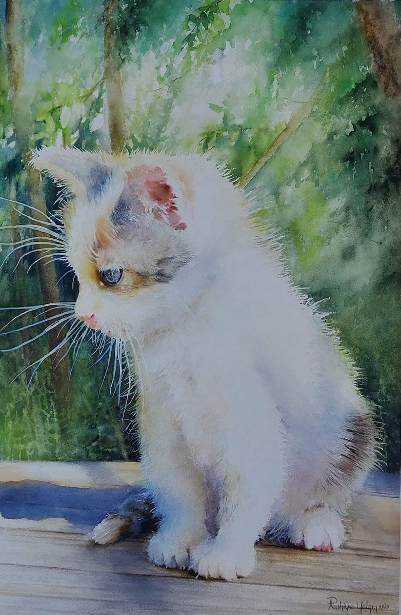 Sulu boya ( Watercolor )
56x38 cm. Ruhiye Yalgın