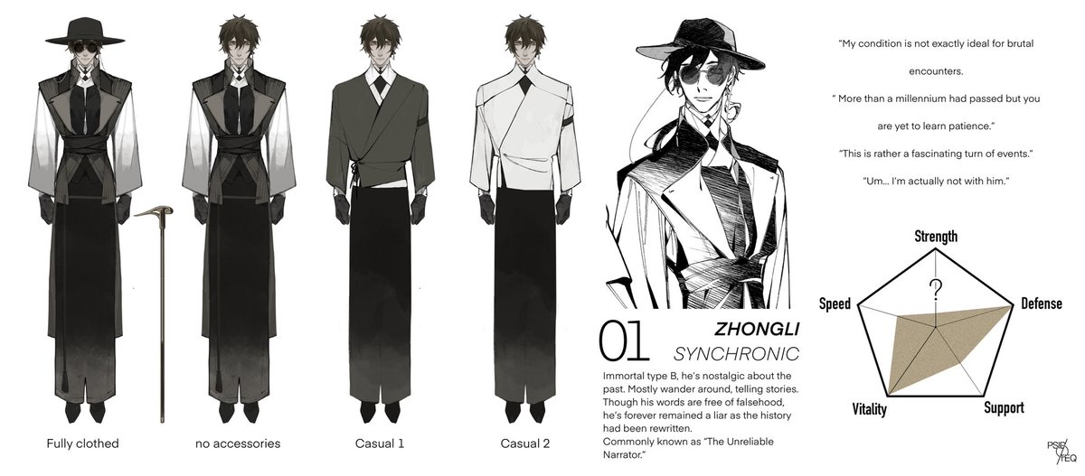 psid_teq's tweet image. Zhongli - Synchronic