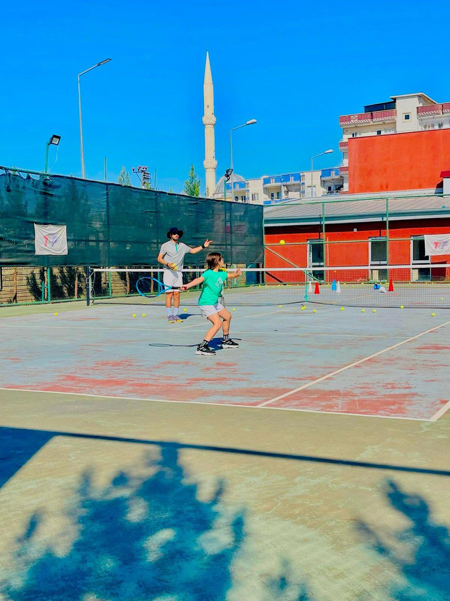 📍Silopi GSB Spor Okulları Tenis 🎾 antrenmanlarımız 🤗