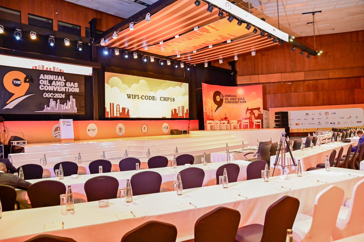 Day 2 of the #OilandGasConvention2024 is here, and the energy is electrifying! Today, we continue conversations towards unlocking the full potential of Uganda’s oil and gas sector. 𝐓𝐇𝐄𝐌𝐄: The Journey To First Oil In The Face Of A Just Energy Transition In Uganda.