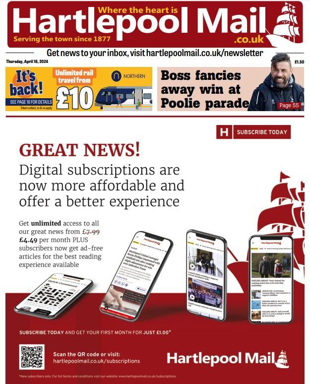 Your latest @HPoolMail includes a money-saving offer off the cost of subscribing to our website. Further details are available at: bit.ly/4d239ZJ
