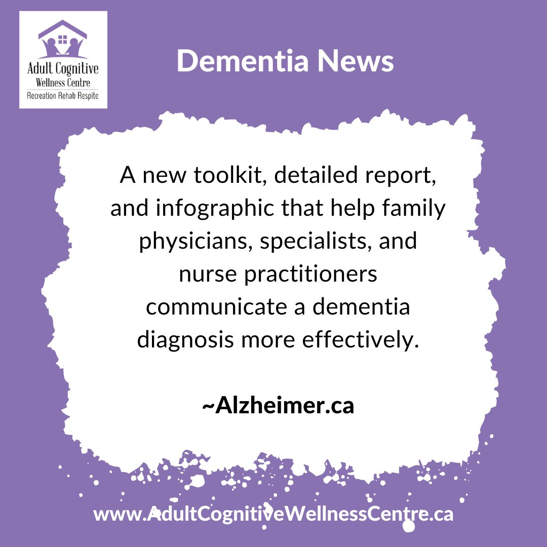 “National Dementia Guidelines for disclosing a diagnosis”

By:Alzheimer.ca
Learn more here: alzheimer.ca/en/help-suppor…

#dementiacentrewithoutwalls #caregiversupport #familycaregiver #caregivertips #dementiaresources #toolkit #guidelines #communication