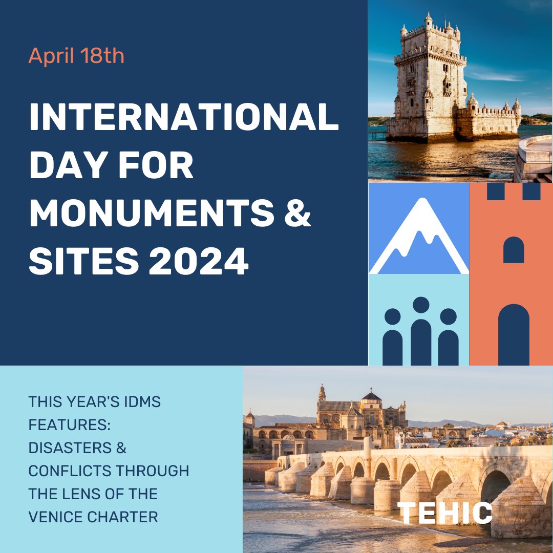 🏛️ It’s #IDMS2024! This year's theme prompts reflection on the resilience of our heritage amidst disasters and conflicts. 

At #TEHIC, we firmly believe that #HeritageInterpretation is a vital tool to ensure the preservation of our monuments and sites. What are your thoughts? 💭