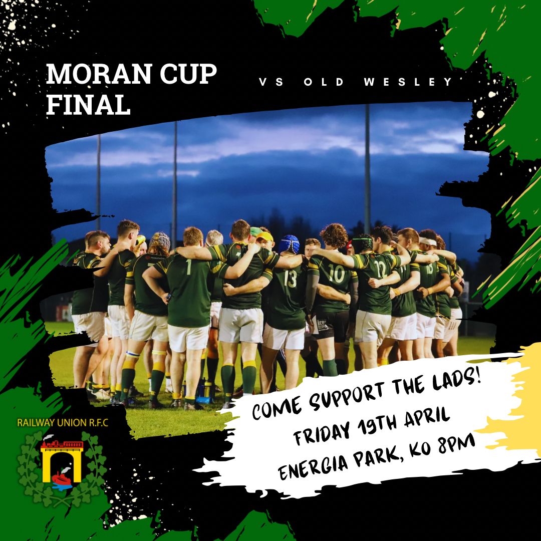🚨🚨 Save The Date 🚨🚨

It’s one last Friday Night Lights for the M1s in the 23/24 season!

After a dominant display against a very physical Bective side last week we face local rivals Old Wesley in the Moran Cup final 🤝