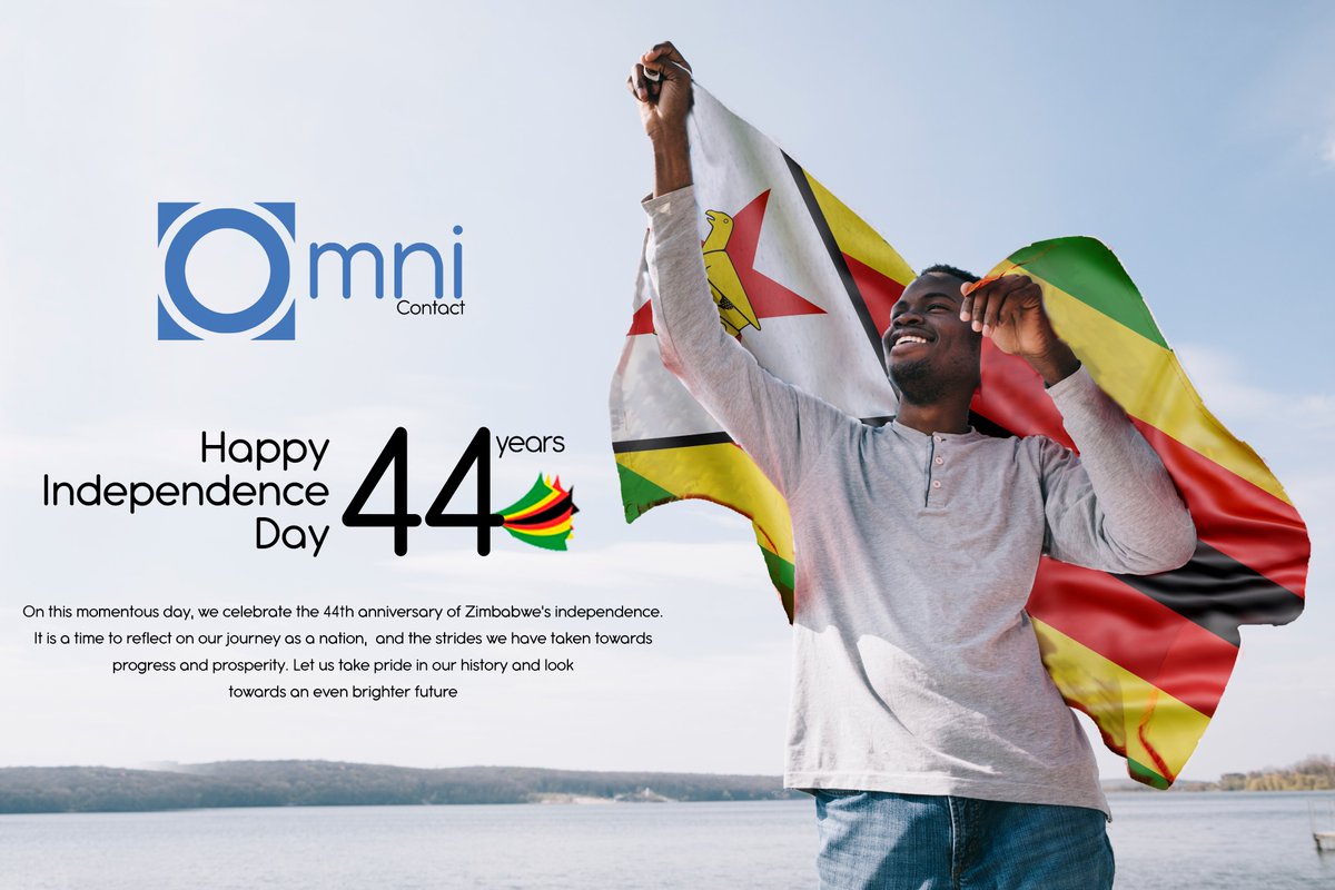 Happy 44th Independence Day Zimbabwe.