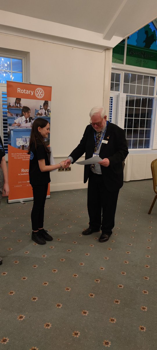 CroesyInteract's tweet photo. Two of our Interactors were celebrated at Rotary Young Citizens Awards Evening last night, not only for Interact but their many other activities, fundraising and voluntary work. Congratulations Liz and Nicole 💙
@croesyheadteach 
@croesyschool 
@Rotary1150 
@RotaryGBI 
@Rotary https://t.co/N9ZXiO7CVD