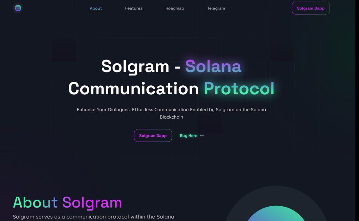 Good Morning Solgramites!

We have listened to every community member's advice and have begun an upgrade accordingly.

Attached to this message is a sneak peek of the new Solgram website currently under development.

This new website will also feature the Solana color theme,