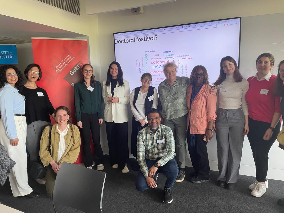 Rachel Persad (@rachel_persad) on Twitter photo What a fantastic two days! #GuildHEDocFest may be over for another year but we're left with new colleagues, big inspiration, and heaps of ideas to support the wonderful PGR students at <a href="/GuildHEResearch/">GuildHE Research</a> institutions. Huge thanks to everyone who participated and to our hosts <a href="/_UoW/">University of Winchester</a> What a fantastic two days! #GuildHEDocFest may be over for another year but we're left with new colleagues, big inspiration, and heaps of ideas to support the wonderful PGR students at <a href="/GuildHEResearch/">GuildHE Research</a> institutions. Huge thanks to everyone who participated and to our hosts <a href="/_UoW/">University of Winchester</a>