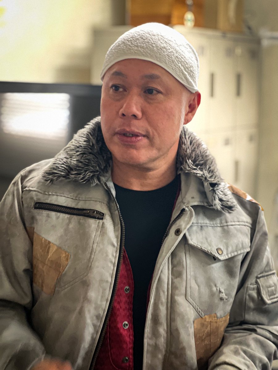 gyokud's tweet photo. え？ヘルメットの下にタオル巻いちゃいけないの？
#イェーイ高嶋 #レッド https://t.co/Kew0ZKeh15