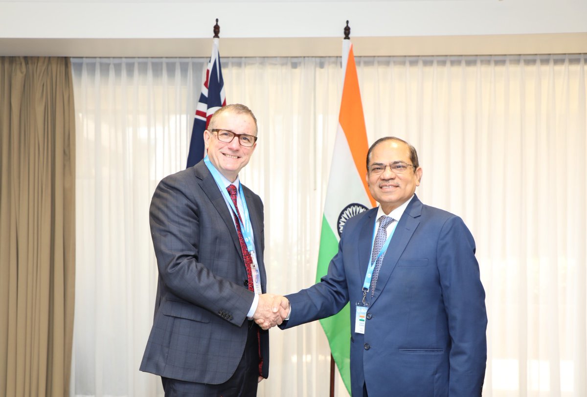 Sh. Sanjay Kumar Agarwal, Chairman CBIC and Australian Border Force Commissioner, Michael Outram APM signed AEO Mutual Recognition Arrangement on 18th April, a major Trade facilitation measure to Indian importers and exporters.