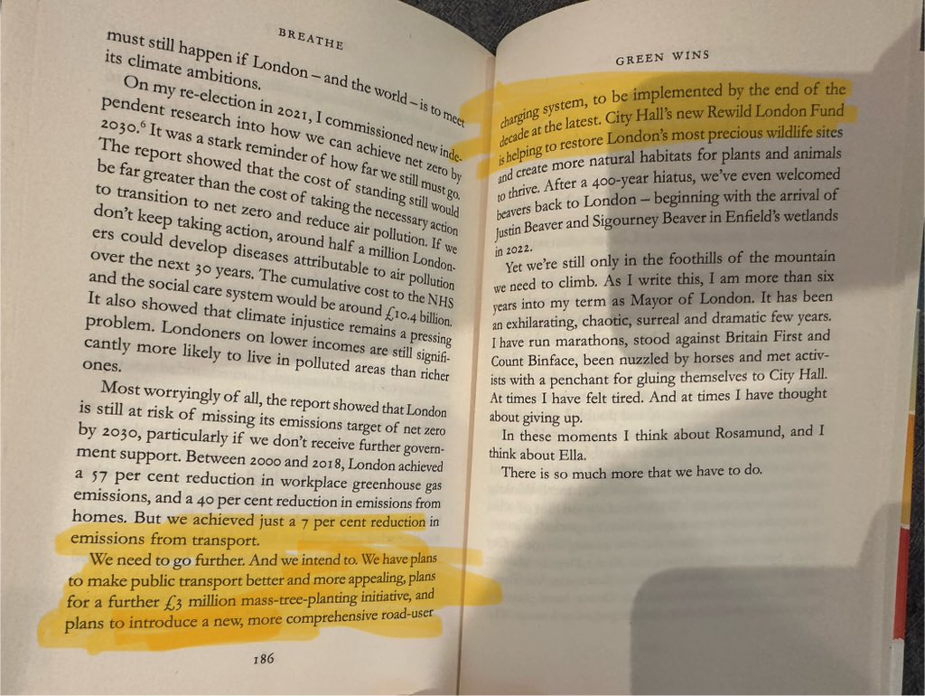 As @Councillorsuzie mentioned in the ITV debate on Tuesday, Sadiq Khan is so hungry for pay per mile he included it in his book. How can he deny he wants it when it’s here in black and white… in a book released less than a year ago! We already pay per mile. It’s called fuel duty