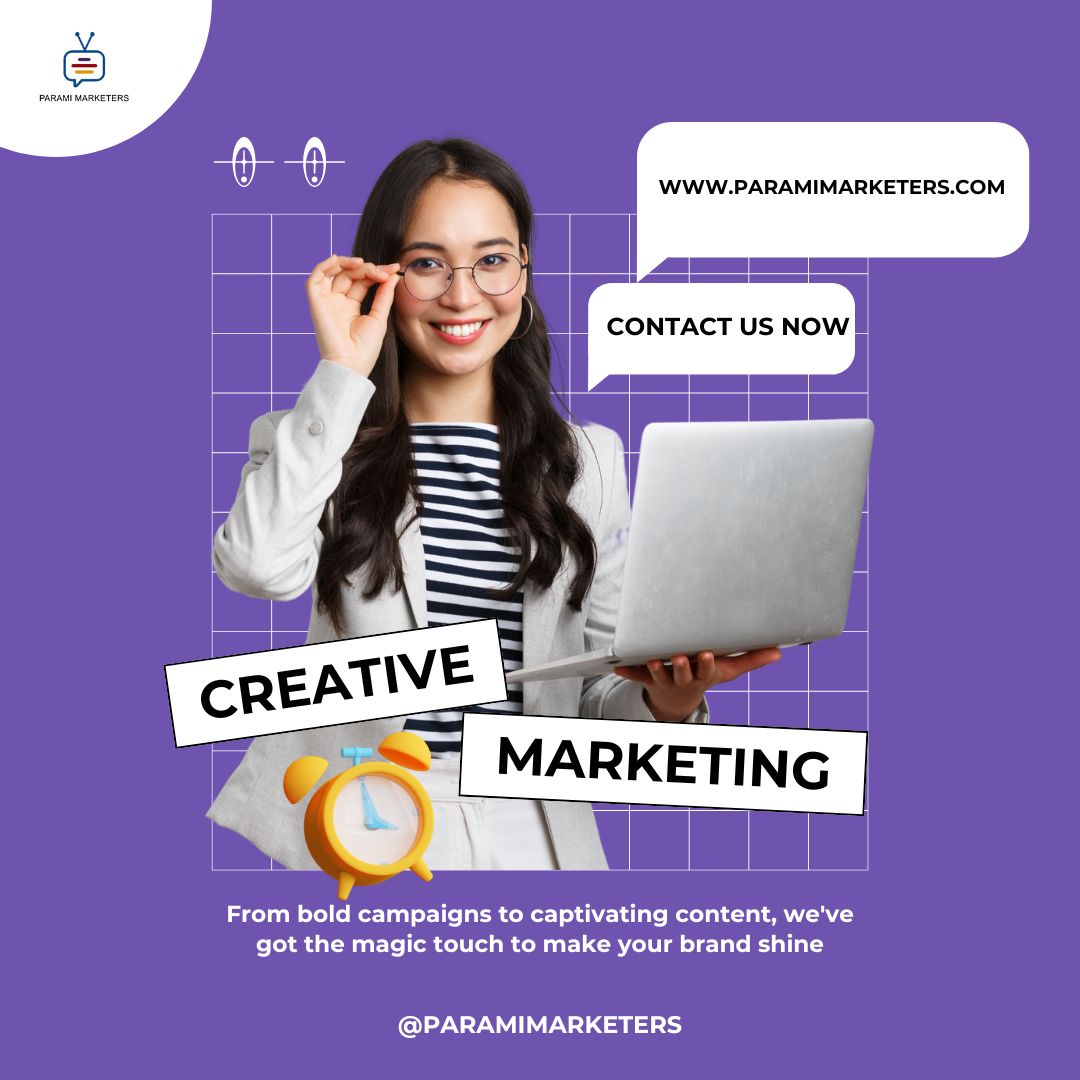 💡 Creative Digital Marketing Agency in Delhi NCR.
📍LET'S CONNECT & GROW TOGETHER🌐

☎️ +91-7533082836
🌐 Visit us: paramimarketers.com
📩 Mail:info@paramimarketers.com

#digitalmarketing #creativemarketing #marketing #creativeagency #socialmediamarketing #socialmedia