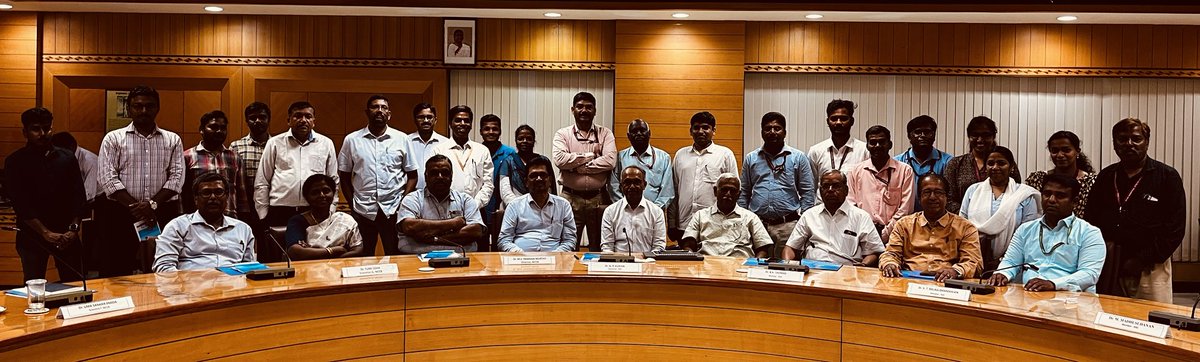 The newly constituted Research Advisory Committee of NCCR convened under the chairmanship of Dr. N.P. Kurian, former Director ⁦@ESSO_NCESS⁩ on 17.4.2024 to reorient the programs under 4 thrust areas ⁦@KirenRijiju⁩ ⁦@moesgoi⁩ ⁦@Ravi_MoES⁩ ⁦@MVR_NCCR⁩