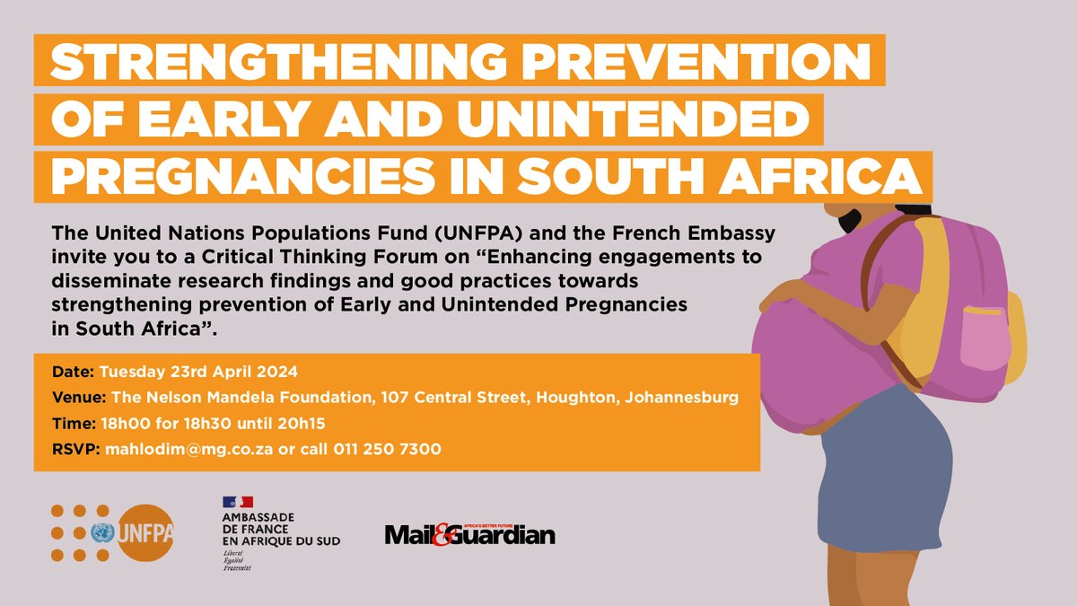 INVITATION: Addressing early & unintended pregnancies requires a multifaceted approach, which involves collaboration between government agencies, healthcare providers, educators, community leaders, youth, and civil society organizations. Come join us and engage!!! #EducationPlus