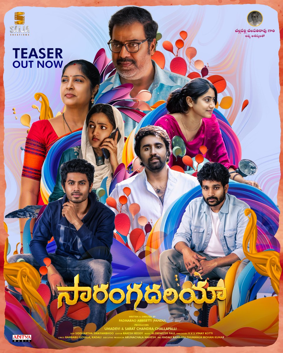 MohanSuperhit's tweet photo. Cool &amp; Interesting #Sarangadhariya Teaser Launched By Hero @sreevishnuoffl 🤟

https://t.co/wodoPYIdVC

#RajaRaveendar #ShivakumarRamachandravarapu @Moin_here #EbenezerPaul #PadmaraoAbbisetti @saijacreations @MohanSuperhit https://t.co/mUcHJJU68o