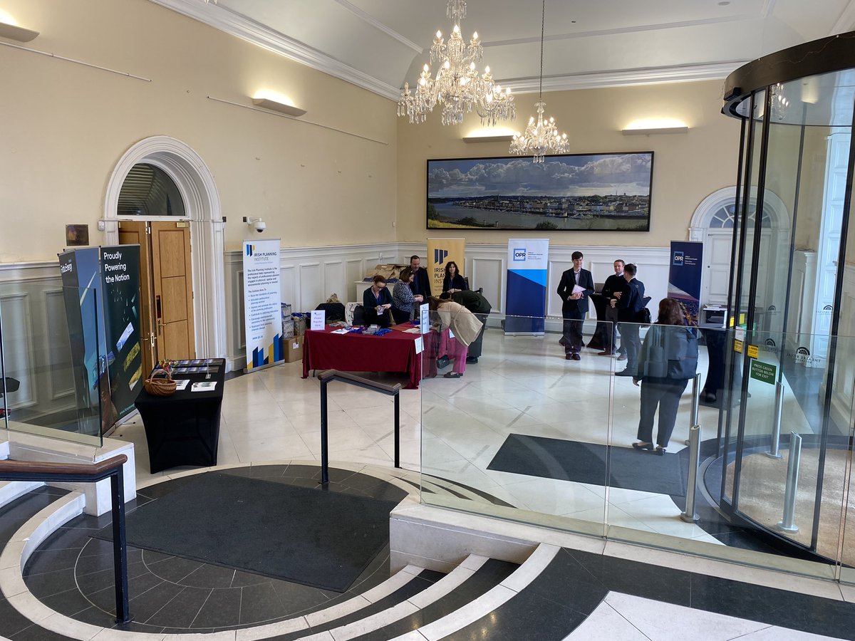Early birds registering this morning at #planningconf24, if you’re attending this year in Waterford, please visit our stand.