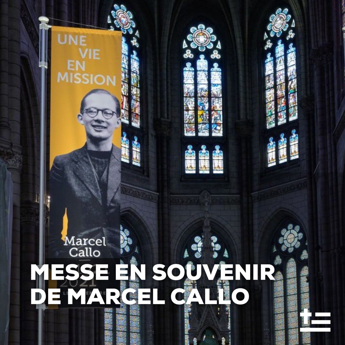 DioceseRennes's tweet photo. Vendredi 19 avril 2024 à 12h, la paroisse d’origine de Marcel Callo célèbre une messe à la Basilique Saint-Aubin, place Sainte-Anne en mémoire du Bienheureux Rennais 🙏
#marcelcallo #bienheureux #messe #dioceserennes https://t.co/H45EH1eH9j