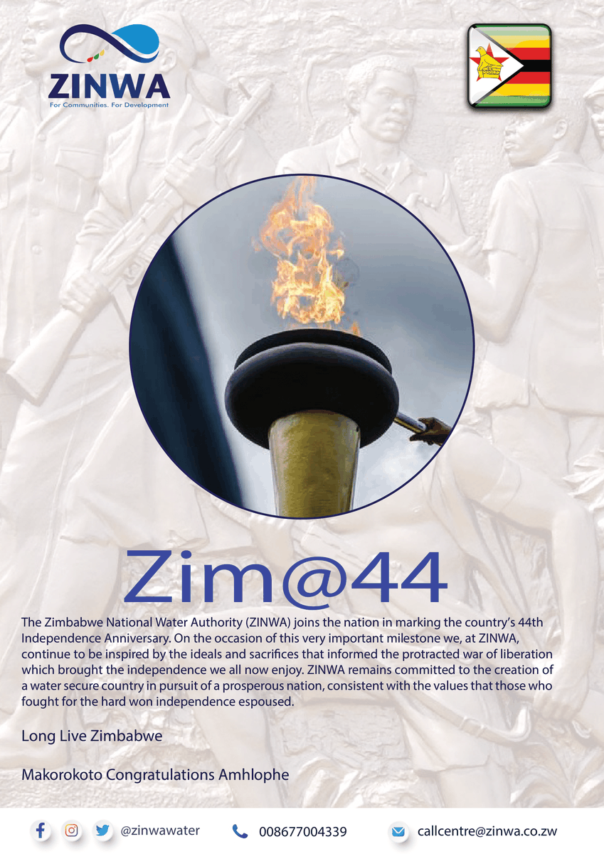 #ForCommunities #ForDevelopment #ZimAt44 Happy Independence #Zimbabwe @Marjorimunyonga @waddilovem @MoLAFWRD_Zim @TMaurikira @TakudzaMakwang1 @TinotendaMhiko @cottcozw @timb_zw