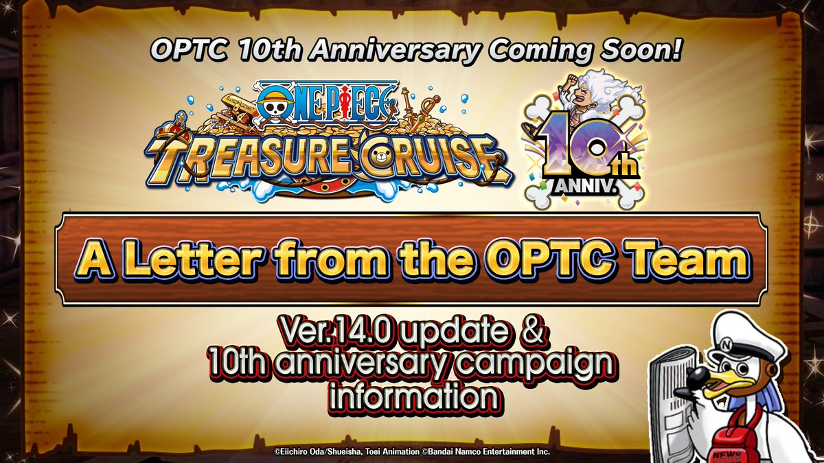 ONE PIECE Treasure Cruise tweet media