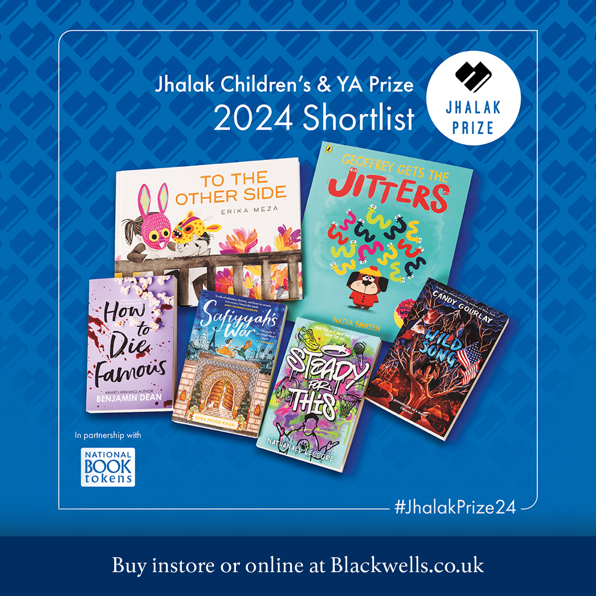 blackwellbooks's tweet photo. ๐ AND THE NOMINEES ARE...
...and the second ever @jhalakprize Children's & YA Prize shortlist is now a glorious fact. Congratulations, all! ๐
๐ Discover the Jhalak Children's & YA Prize shortlist: https://t.co/wovR99xPjf https://t.co/Kgwnf6wQj7