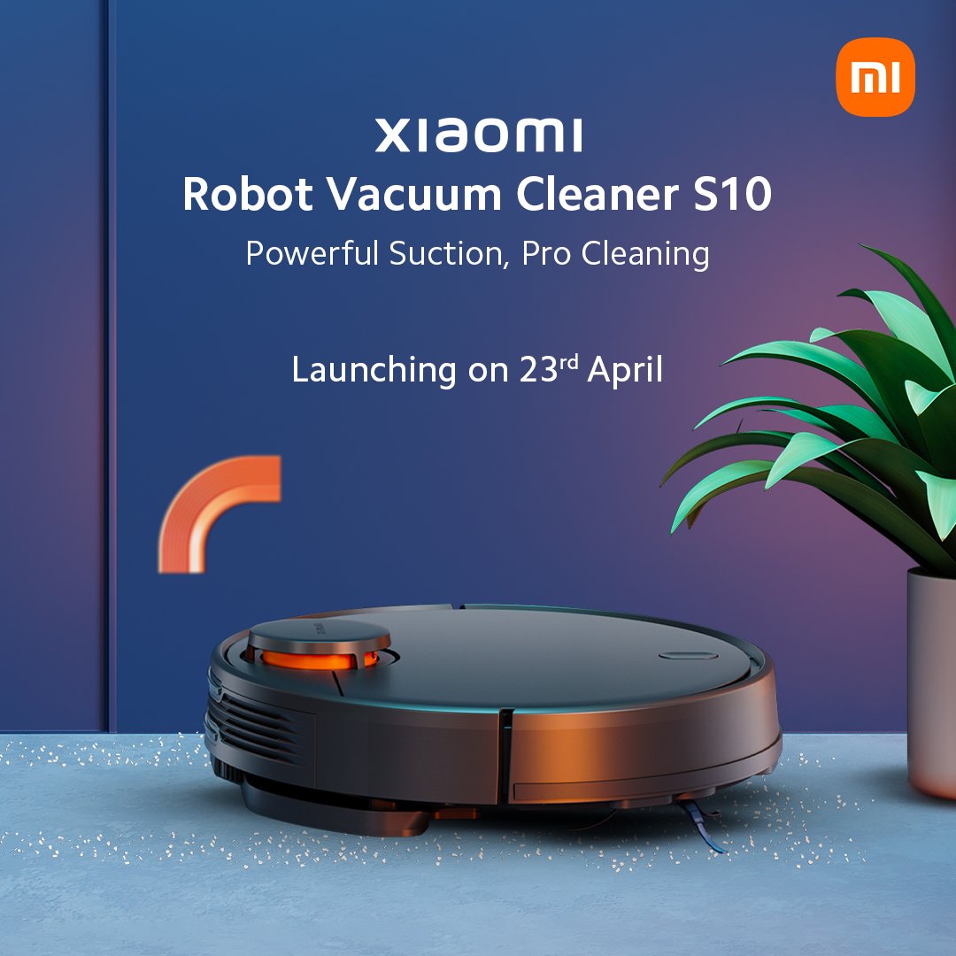 Get ready to transform your home cleaning routine with the all-new #XiaomiRobotVacuumCleanerS10 . 🤩 Effortlessly tackle dirt and dust as it glides across your floors, leaving them spotless. 😍💫 Launching on 23rd April with #SmarterLiving2024 . 🚀 Stay tuned. ✅ ☑ Get…