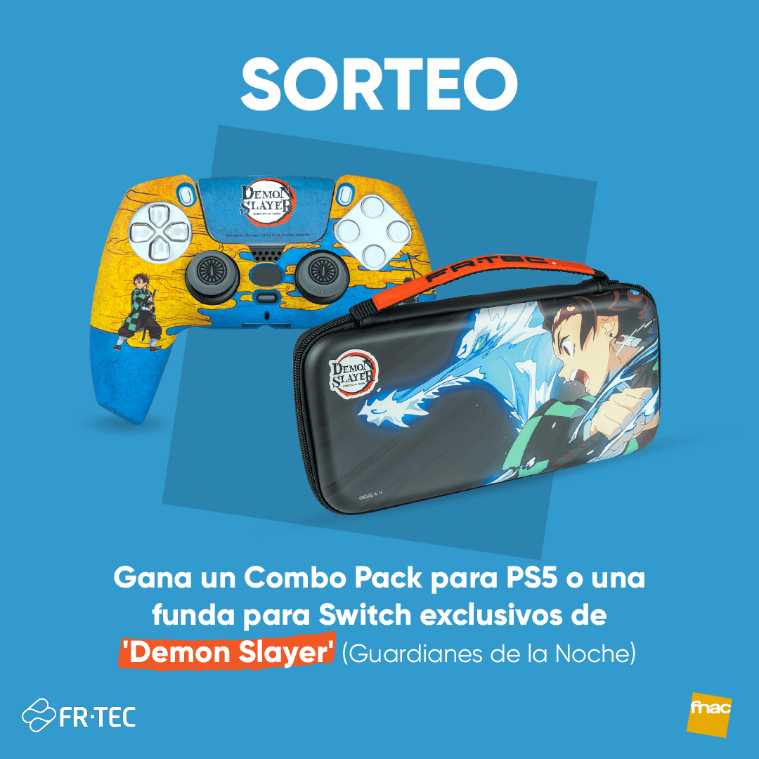 Fnac_ESP's tweet photo. 💥 SORTEO 💥

¿Quieres que Tanjiro te acompañe en tus aventuras? Tenemos 2 preciosidades de #DemonSlayer para #PS5 o #Switch de @frtecgaming

✅ Sigue a @Fnac_ESP y @fnacgamers
✅ RT + fav
✅ Responde con Accesorio Mando o Funda + #TanjiroenFnac

¡2 ganadores! Resultado el 25/4

BBLL: https://t.co/b08t7GlPuW