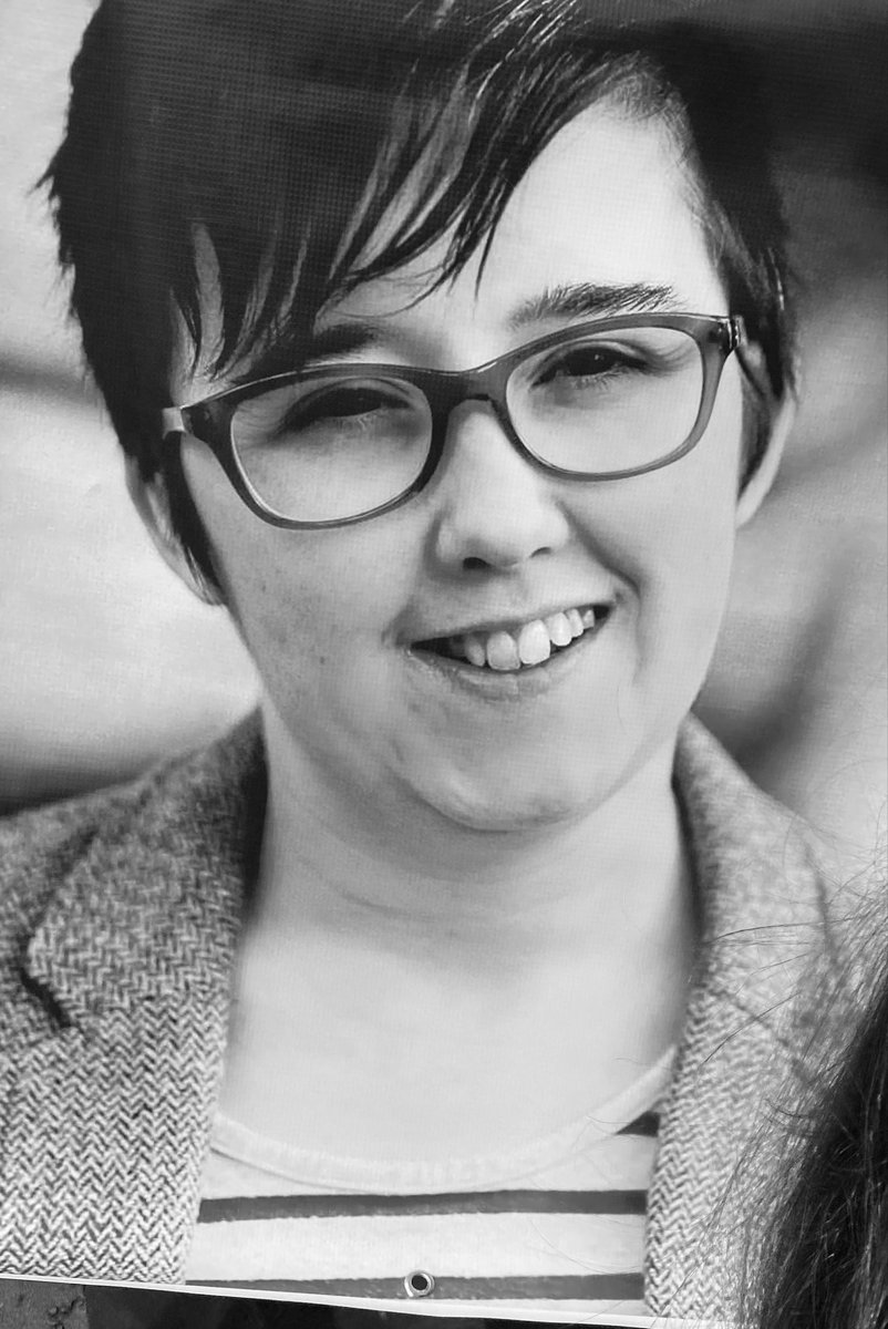Shot dead. 5 years ago today ❤️ Lyra we will keep sharing your words & voice. @christymoore45 and James thank you for this beautiful tribute #LyraMckee youtu.be/khgfGr8_1UM?si… photo - @jesslowephoto