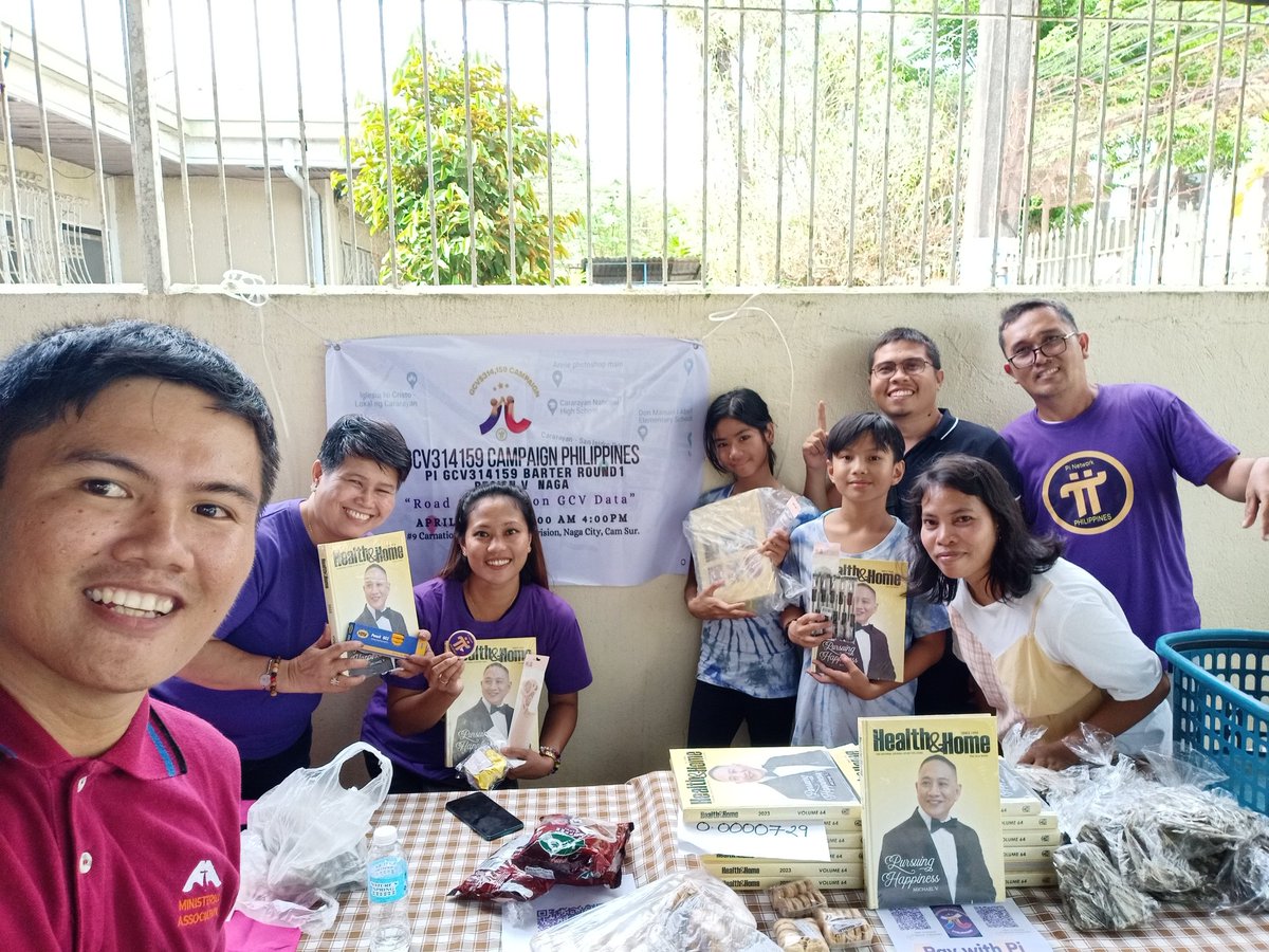 Health & Home books of Philippine Publishing House were sold using Pi coins! More and more barter is to come in the coming days!
 #PiNetwork #Pioneers #GCV #OM #PiDay #Lumaripi #DorisYin #trending2024