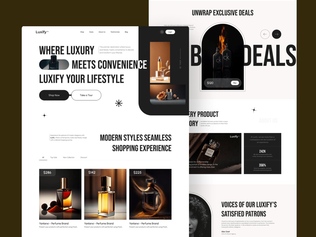 Product Saas Landing Page - Luxify

Take a look at their incredible accomplishments at elegen.co   

Go to view full-page: behance.net/gallery/196401…

#PRODUCT #PRODUCTWEBSITE #PRODUCTLANDINGPAGE #SAASPRODUCT #WEBSITE #SAAS #uiux #SAASPRODUCT #WEBSITE