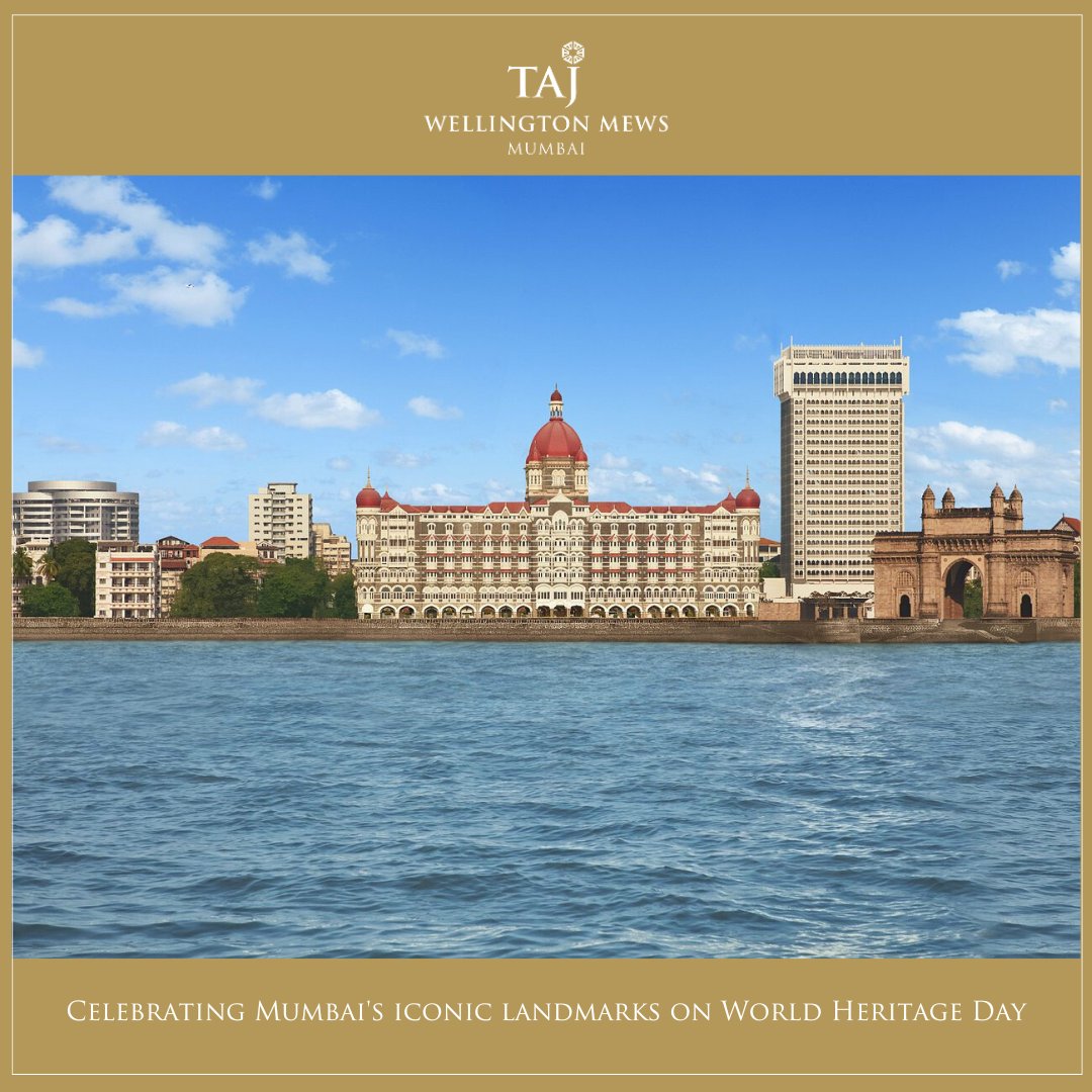 On World Heritage Day, let's honour Mumbai's rich heritage. From its vibrant streets to the historic sites surrounding Taj Wellington Mews, let's cherish the stories of our past and pave the way for a vibrant future. 

#WorldHeritageDay #PreserveOurLegacy #MumbaiHeritage