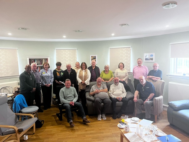 Thank you to some of our volunteer drivers who made it along to our meeting last Thursday.🚗 The team enjoyed coming together to share experiences and discuss future department plans. A Big thank you to Mairi and the AH hospitality team for the lovely supper provided💜