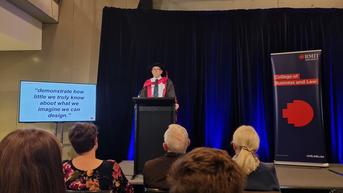 AMLane_au's tweet photo. Congratulations Professors De Silva and Berg! @AdeSilva_Metric @chrisberg @RMITCoBL #RMIT https://t.co/AotqenZYt2