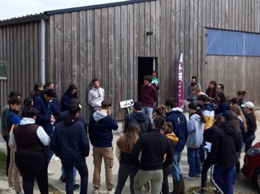 Retour en images Bio Pratiquent avec des élèves du lycée @Etablieres pour découvrir une ferme à Montreverd @DepVendee ▶️Présentation agriculture #bio, débat mouvant, témoignage du producteur de la ferme du Pay, ateliers @CAB_BIO_PDL @paysdelaloire @LoireBretagne @Agri_Gouv