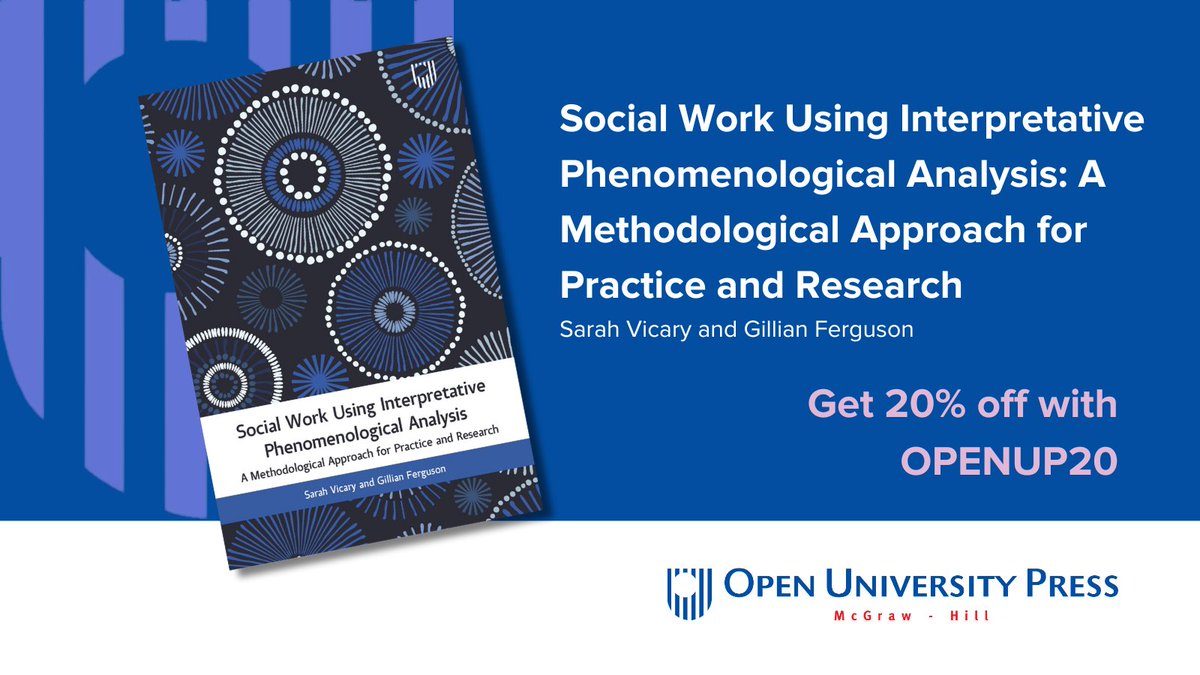'Helpful and insightful' - @AngieBartoli 'An extremely helpful companion to social work researchers at all stages of the research process' - @MartinK55 Discover @sao_sarah and @learnventurer's latest book here: bit.ly/49G6bAa #SocialWork #ResearchMethods
