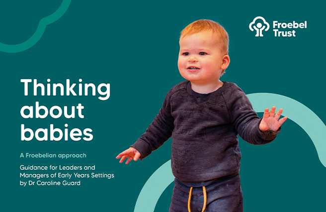There's been a fantastic response to this new guide all about provision for babies in early years settings today. Have you downloaded your copy yet? Available for free via the Froebel Trust website: froebel.org.uk/events/webinar… #babies #earlyyears #EYTagteam