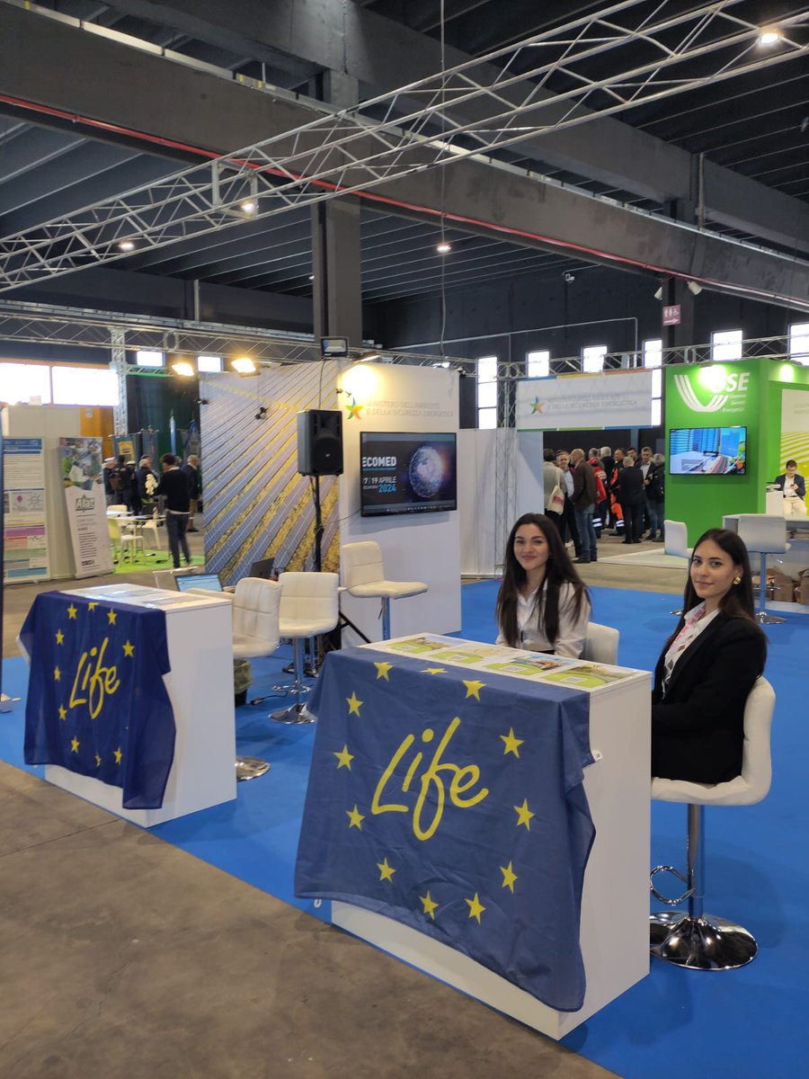 LIFEprogrammeIT's tweet photo. “LIFE” A #ECOMED - GREEN EXPO DEL MEDITERRANEO (EDIZIONE 2024)
Per saperne di più vai alla news della pagina LIFE del @MASE_IT al seguente link https://t.co/IS8CtqGaYZ https://t.co/oqlyO2BJ2K