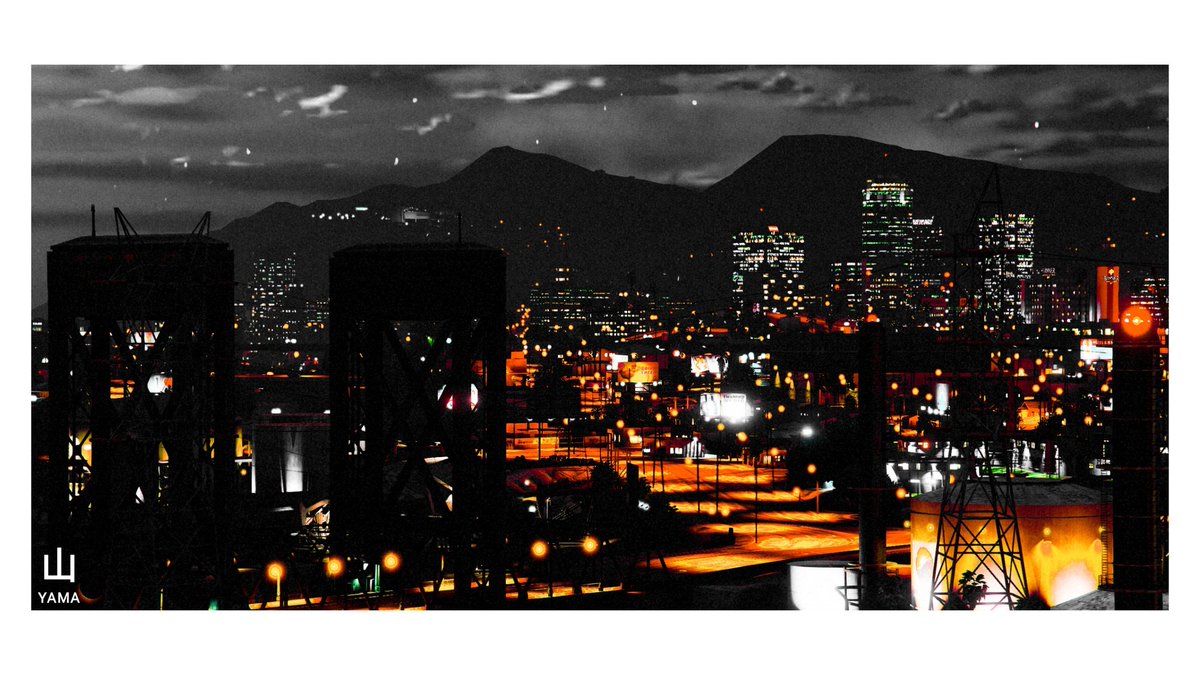 •Los Santos City Lights

#Yama山
#LosSantos #City #Lights #Night #Landscape #Urban #ColorIsolation #Street #Poster
#VirtualPhotography #Photography #StreetPhotography #VPSat #GrandTheftAutoV #GTAV #GTAOnline #RockstarGames