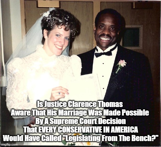 how long has Clarence Thomas (75) been on the Supreme Court? his name was mentioned in a joke Miss Babcock made on The Nanny...in 1995. the Ginni F*cker has been on the SCOTUS for 32 years, 5 months and 21 days (October 23, 1991- )